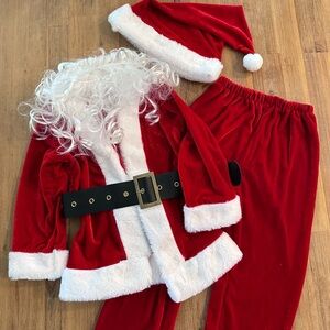 Kids Santa Clause suit XS (fits 4-6y)